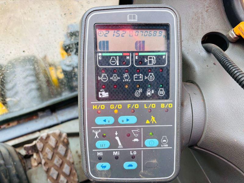 KOMATSU PW130ES-6K 4WD WHEELED EXCAVATOR C/W QUICK HITCH & RAILWAY GEAR *VIDEO*