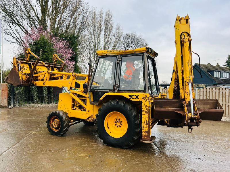 JCB 3CX PROJECT 7 4WD BACKHOE DIGGER C/W EXTENDING DIG *VIDEO*