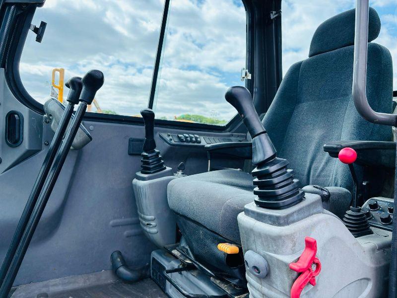 VOLVO EC55D RUBBER BLOCK TRACKS EXCAVATOR *YEAR 2017*C/W BUCKET*VIDEO*