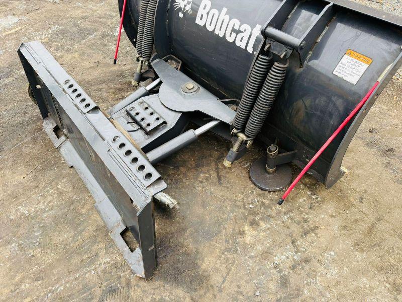 BOBCAT MODEL 60 SNOW PLOW*TO SUIT SKIDSTEER*YEAR 2012*VIDEO*