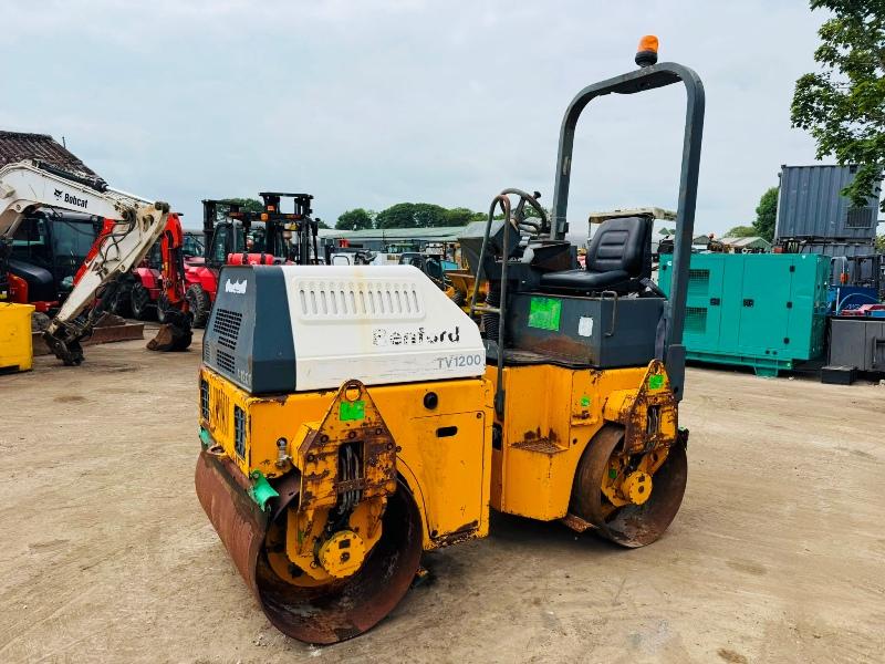 BENFORD TV1200 DOUBLE DRUM ROLLER*SPARES AND REPAIRS*VIDEO*