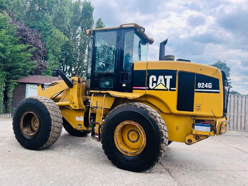 CATERPILLAR 924G 4WD LOADING SHOVEL C/W QUICK HITCH *VIDEO*