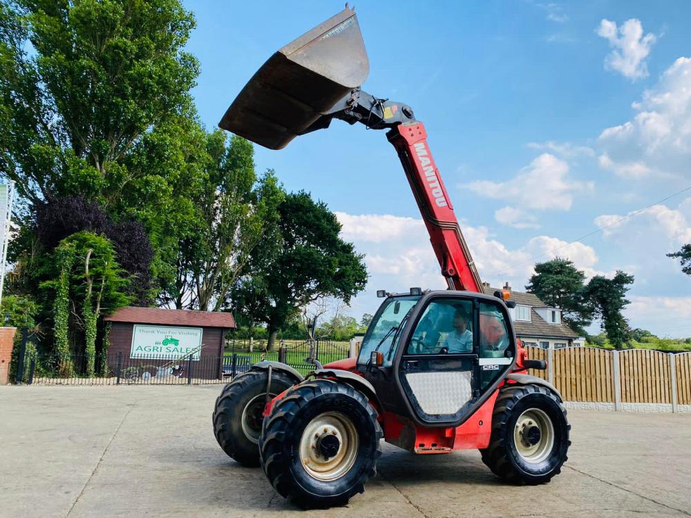 MANITOU MLT741120 TELEHANDLER * AG SPEC * C/W PICK UP HITCH