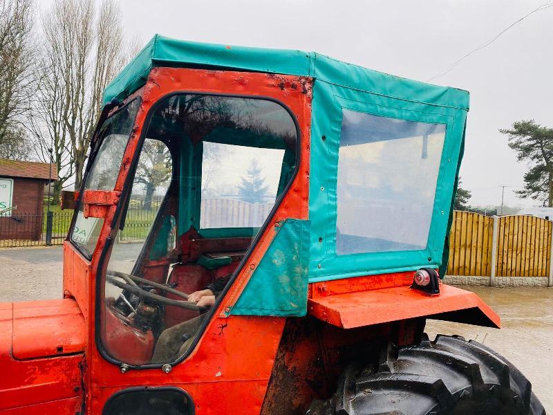 MASSEY FERGUSON 135 TRACTOR C/W LAMBOURN CAB , QUICKE 2030 FRONT LOADER
