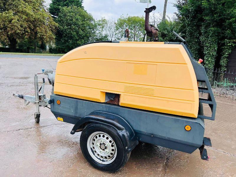 AUTO PRIME Q-SERIES TOWABLE WATER PUMP C/W PERKINS ENGINE *VIDEO*