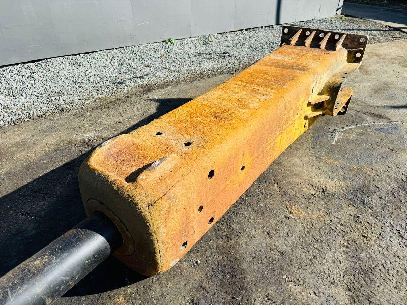 D160 IIS HYDRAULIC HAMMER TO SUIT 48 TONNE EXCAVATOR*VIDEO*