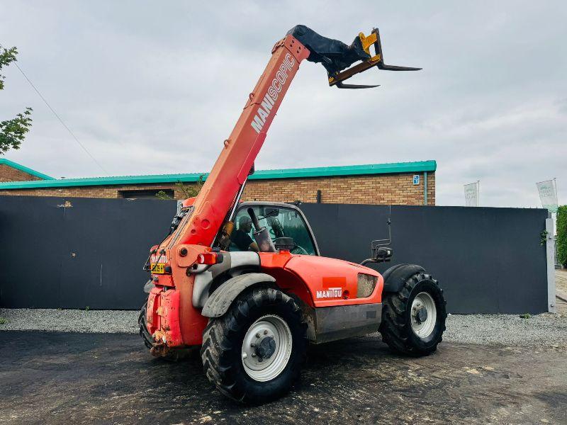 MANITOU MLT 741 TELEHANDLER*C/W BUCKET & PALLET TINES*VIDEO*