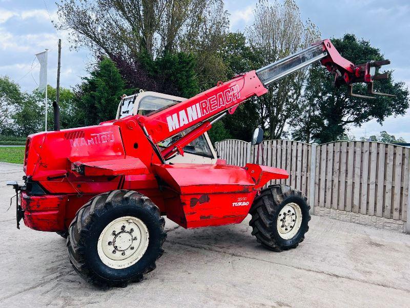 MANITOU MLT626 4WD TELEHANDLER C/W PALLET TINES *VIDEO*