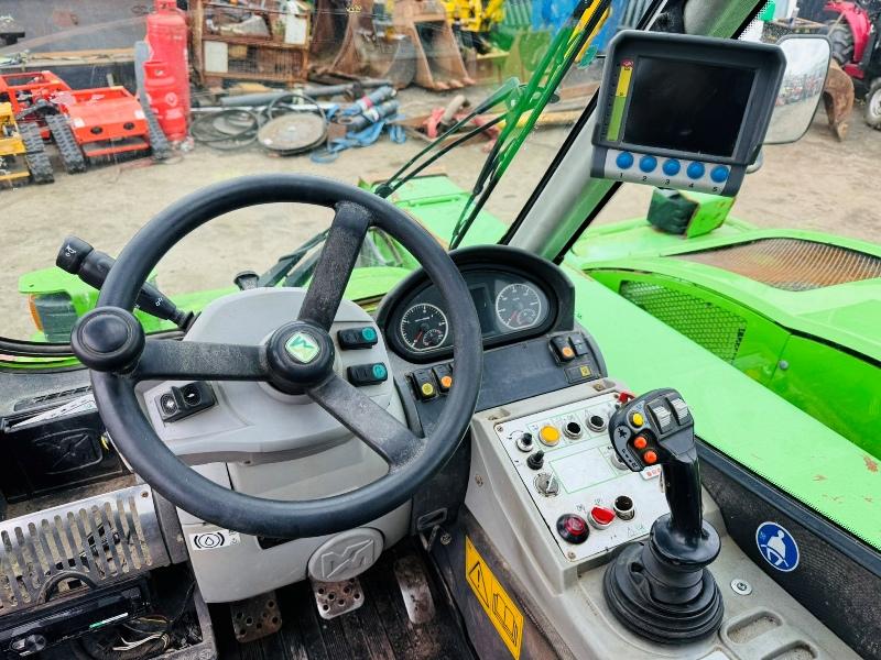 MERLO P34.7+ TURBO TELEHANDLER*C/W PALLET TINES*YEAR 2014*VIDEO*