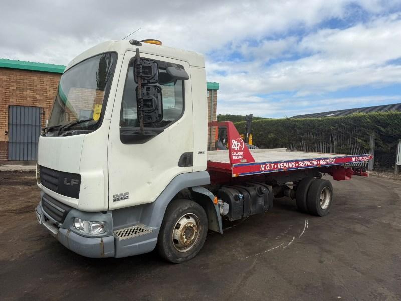 DAF 45.160 EEV TILT AND SLIDE LORRY*C/W WINCH*YEAR 2011*VIDEO*