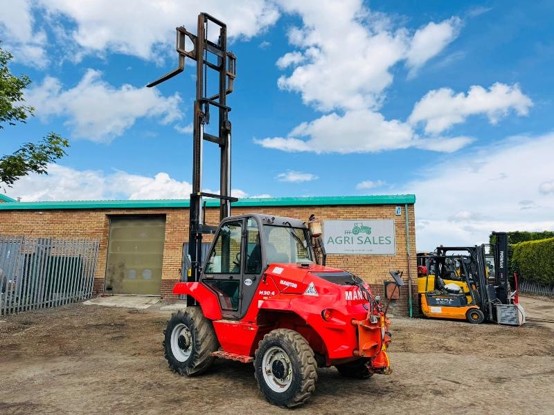 MANITOU M30-4 FORKLIFT*C/W PUH*YEAR 2016*9729 HOURS*VIDEO*