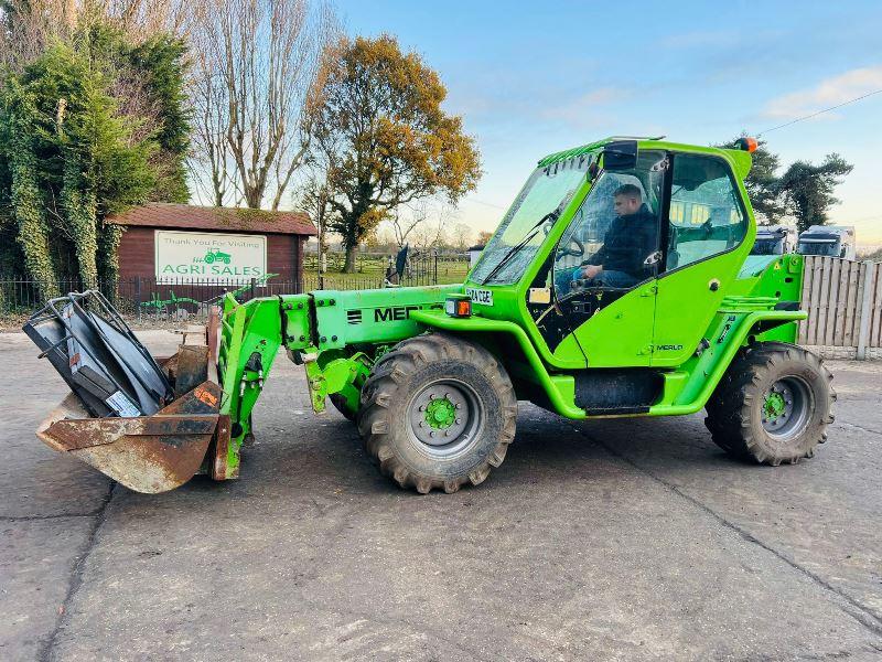 MERLO P35.12K 4WD TELEHANDLER C/W PALLET TINES