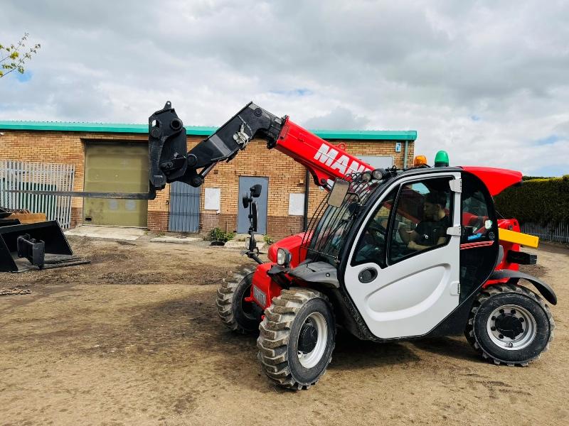 MANITOU MT625 COMFORT TELEHANDLER*C/W PALLET TINES*YEAR 2022*VIDEO*