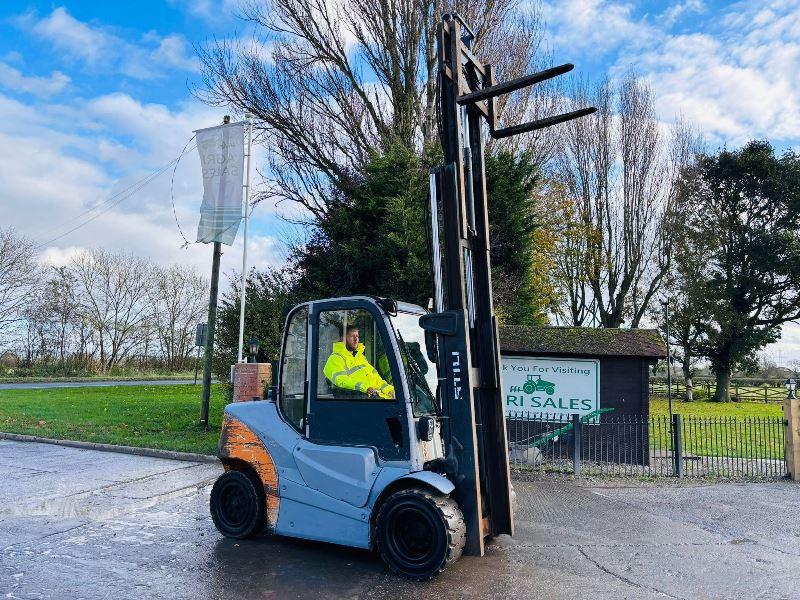 STILL RX70-45 DIESEL CONTAINER SPEC FORKLIFT *YEAR 2015* C/W 3 STAGE MAST *VIDEO*