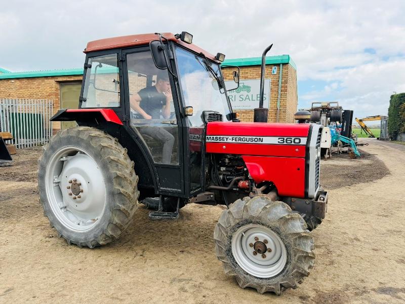 MASSEY FERGUSON 360 TRACTOR*C/W REAR LINKAGE*VIDEO*