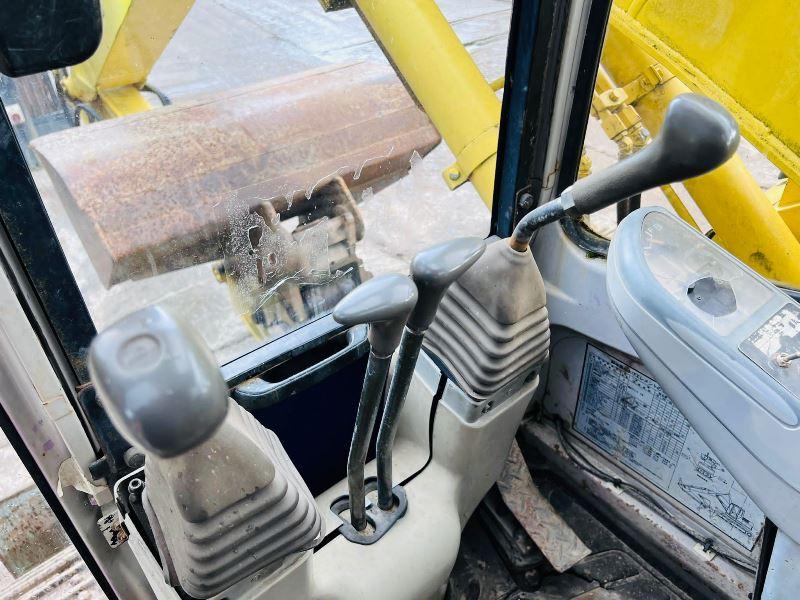SUMITOMO SH130 TRACKED EXCAVATOR C/W BLADE & QUICK HITCH *VIDEO*