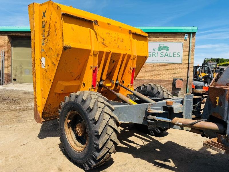 BENFORD TEREX PT6000 STRAIGHT TIP DUMPER*VIDEO*