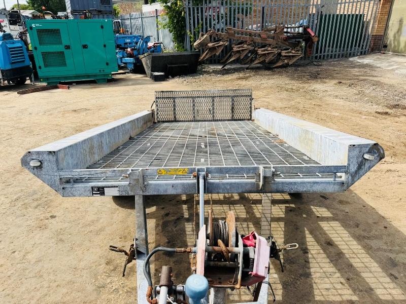 DOUBLE AXLE TILTING BED TRAILER*VIDEO*