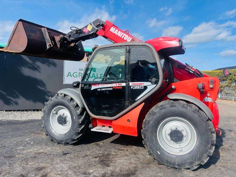 MANITOU MLT 634 120 LSU PS *C/W BUCKET* AG SPEC* YEAR 2011*VIDEO*