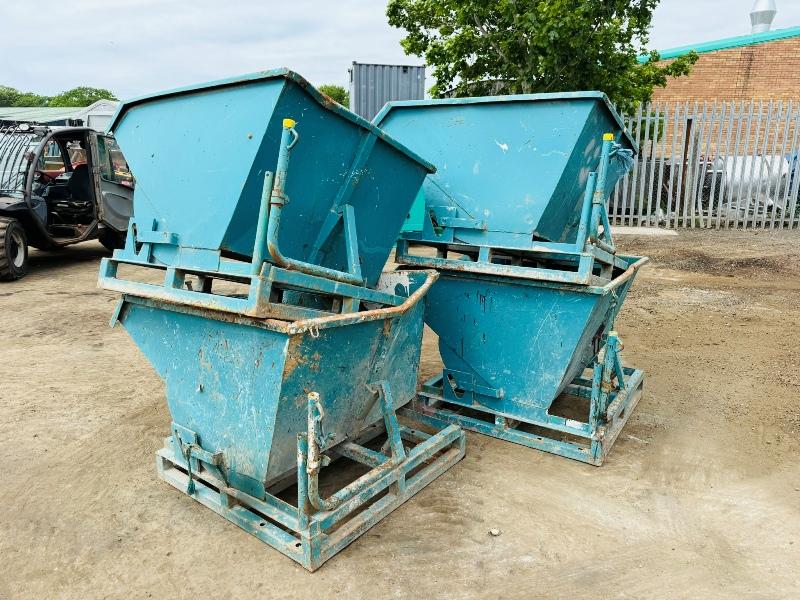 TIPPING SKIP BINS*CHOICE OF 4*VIDEO*