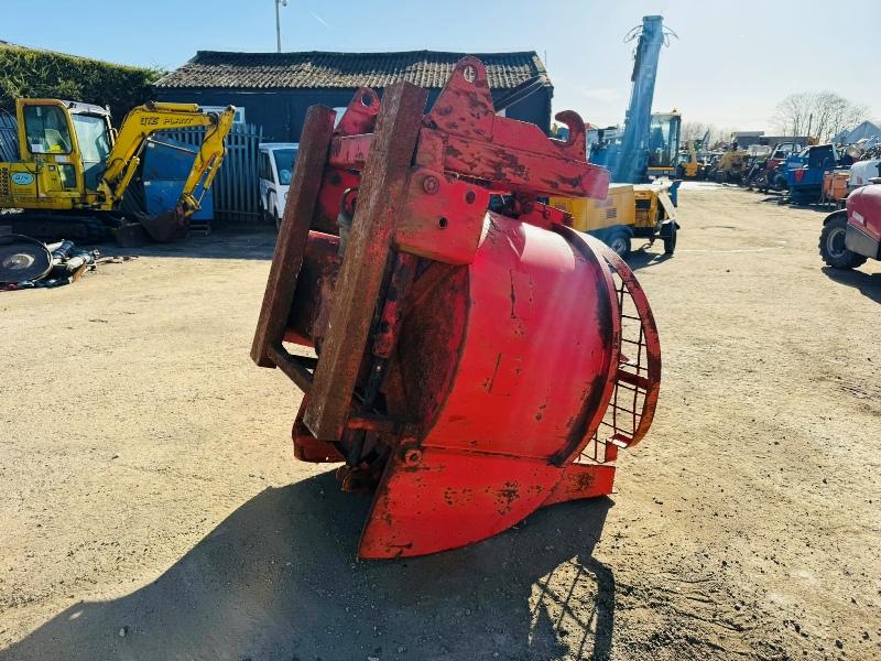 CONCRETE PANMIXER*C/W JCB Q FIT HEADSTOCK*VIDEO*