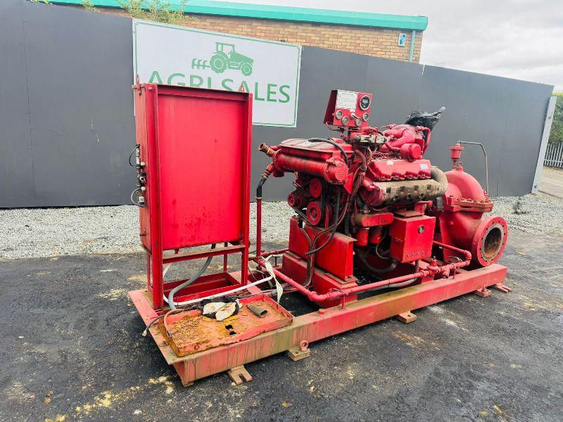 SPP 7 INCH WATER PUMP*C/W CAT ENGINE*VIDEO*