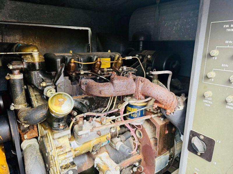 EX MOD ENGINE DRIVEN GENERATOR*C/W SINGLE OR 3PHASE*VIDEO*