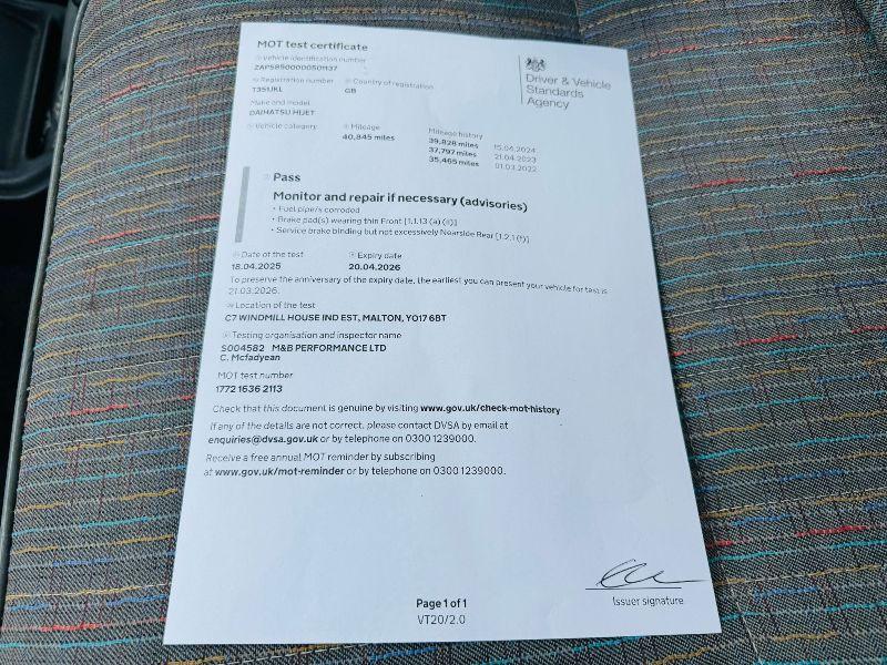 DAIHATSU HIJET 2 BIRTH CAMPER VAN *40871 MILES*