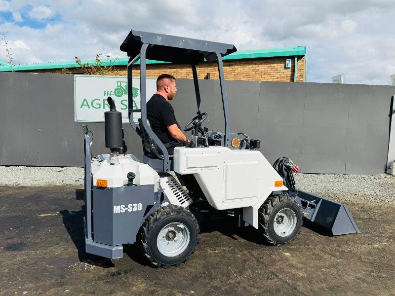 *NEW*UNUSED*MS-S30 MINI WHEELED LOADER*C/W TELESCOPIC BOOM*YEAR 2025*VIDEO*