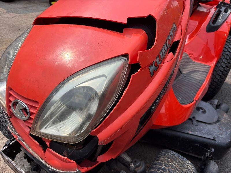 KUBOTA GR2100 LAWNMOWER*READING 489 HOURS*VIDEO*