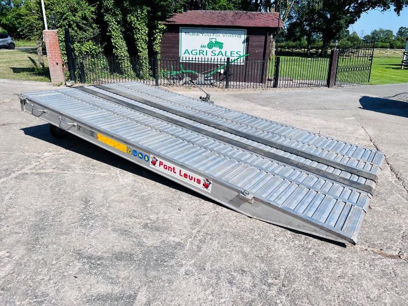 PORT LEVIS 10 TON MOBILE LOADING RAMP *VIDEO*