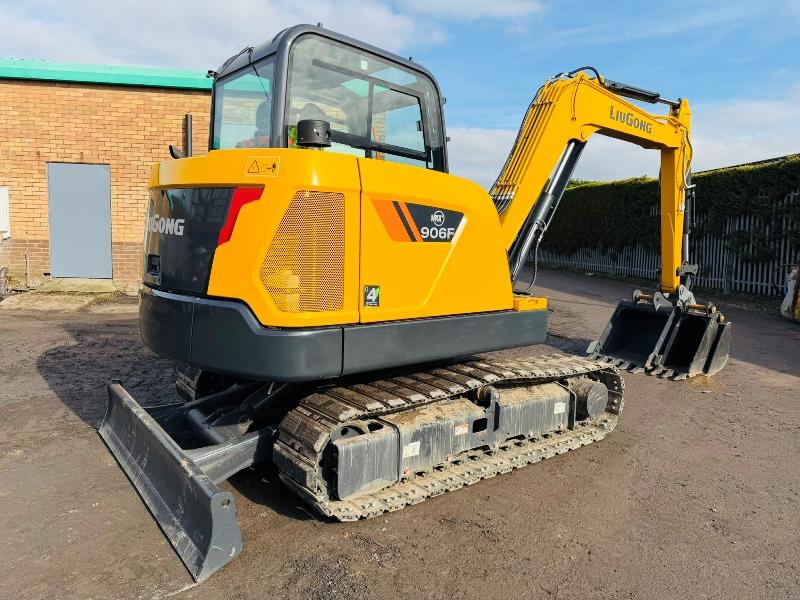 *NEW*UNUSED*LIUGONG 906F EXCAVATOR*C/W 3 BUCKETS*2026*VIDEO*