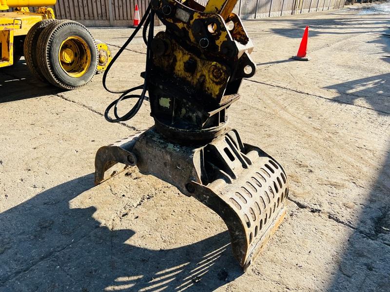 KOMATSU PW95 4WD WHEELED EXCAVATOR C/W 4WS & RAILWAY RUNNING GEAR *VIDEO*