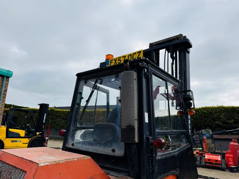 NISSAN 70 FORKLIFT*C/W PALLET TINES*VIDEO*