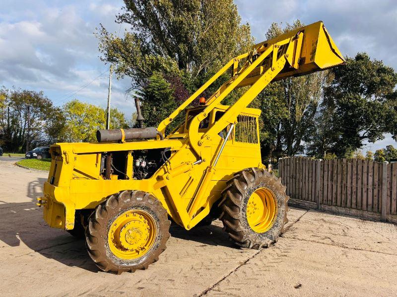 VOLVO BM 4WD LOADING SHOVEL C/W JCB Q FIT HEAD STOCK *VIDEO*