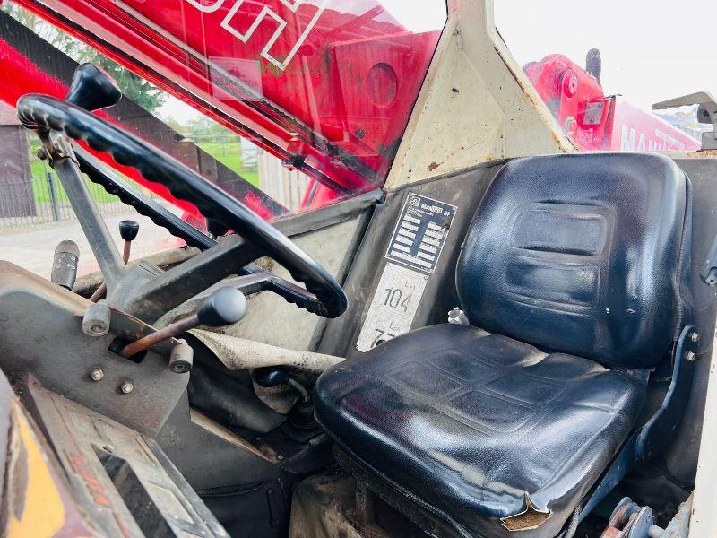 MANITOU MLT626 4WD TELEHANDLER C/W PALLET TINES *VIDEO*