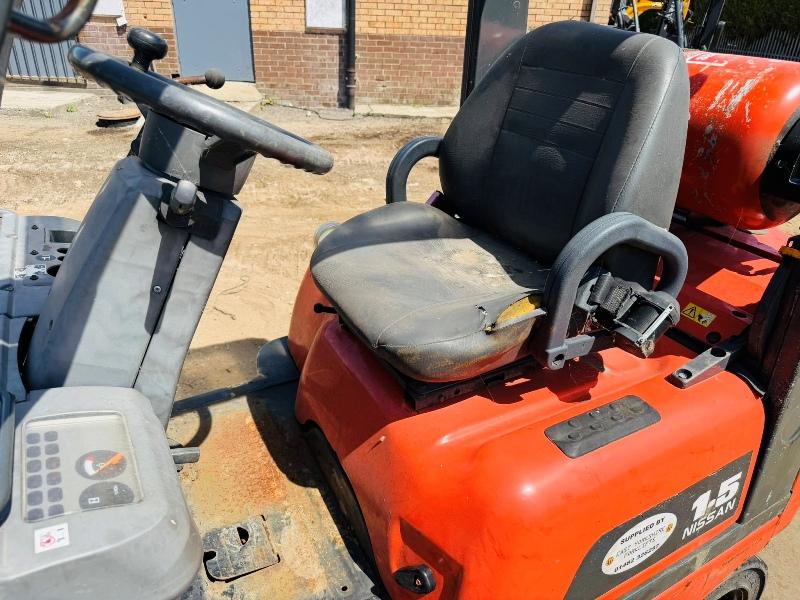 NISSAN PD01A15PQ FORKLIFT*SPARES AND REPAIRS*VIDEO*