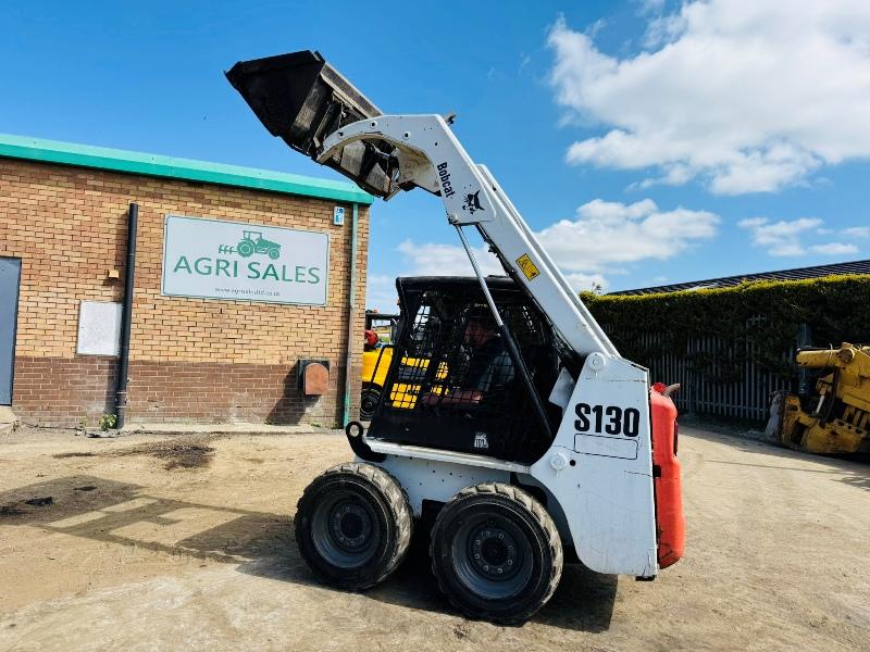 BOBCAT S130 SKIDSTEER*YEAR 2013*1800 HOURS*VIDEO*