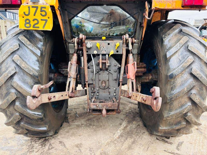 RENAULT 4WD TRACTOR C/W PICK UP HITCH *VIDEO*