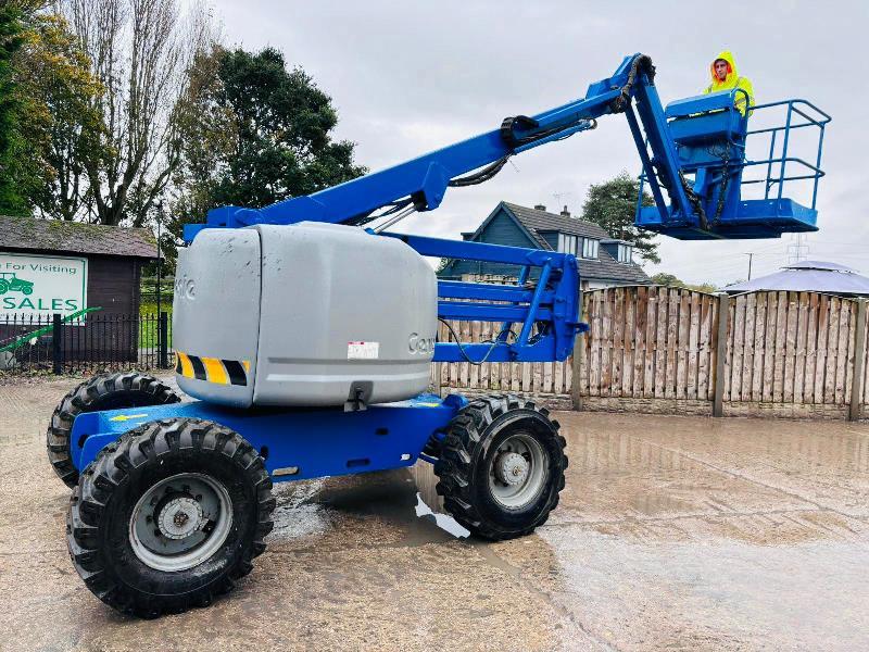 GENIE Z-4525 AIREL PLATFORM * 25FT REACH * C/W TELESCOPIC BOOM *VIDEO*