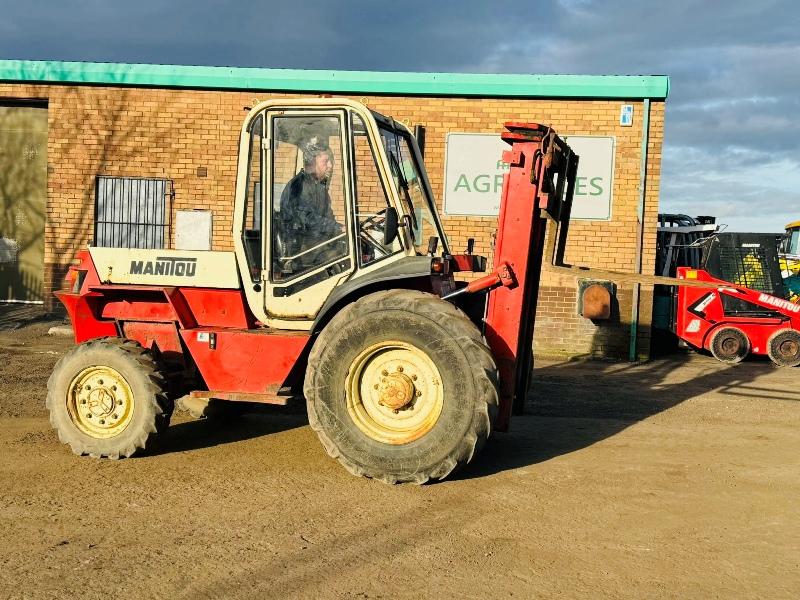 MANITOU M426CP ROUGH TERRAIN 4WD FORKLIFT*VIDEO*