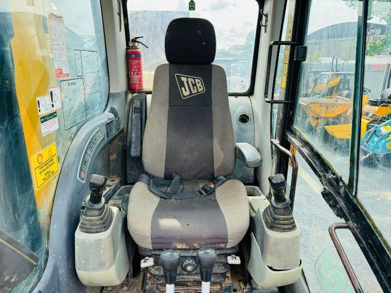 JCB JS130 EXCAVATOR*YEAR 2010 *C/W QH & BUCKET* READING 8459 HOURS*VIDEO*