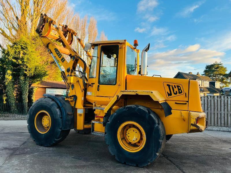 JCB 426B 4WD LOADING SHOVEL C/W JOYSTICK CONTROL *VIDEO*