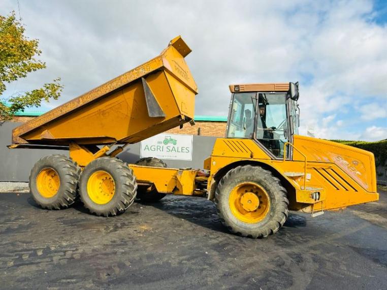 HYDREMA 922C 6X6 ARTICULATED DUMPTRUCK*C/W TAILGATE & REVERSE CAMERA*VIDEO*