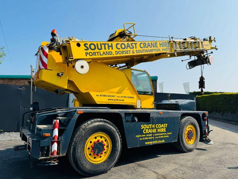 TEREX DEMAG AC30 MOBILE CITY CRANE*C/W SUPPORT LEGS*VIDEO*