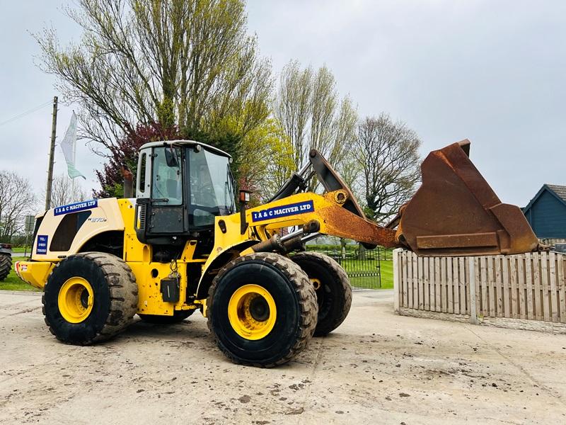 NEW HOLLAND W270B 4WD LOADING SHOVEL C/W LOAD MASTER 8000IX *VIDEO*