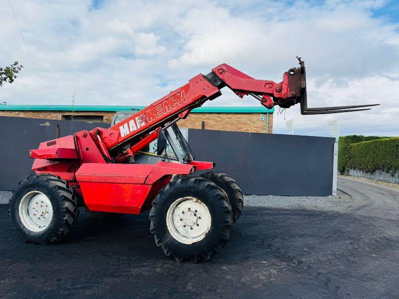 MANITOU MLT 626T TELEHANDLER*C/W PALLET TINES*VIDEO*