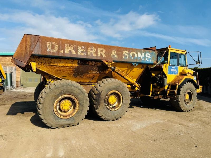 VOLVO A25C DUMP TRUCK*C/W HYDRAULIC TIP*VIDEO*