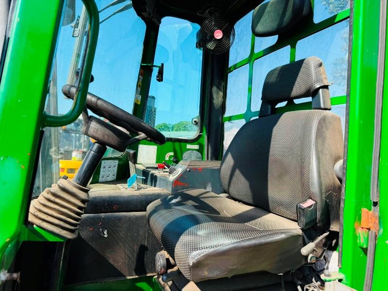 COMBILIFT C4000 DIESEL FORKLIFT*C/W FORK POSITIONER*YEAR 2016*VIDEO*