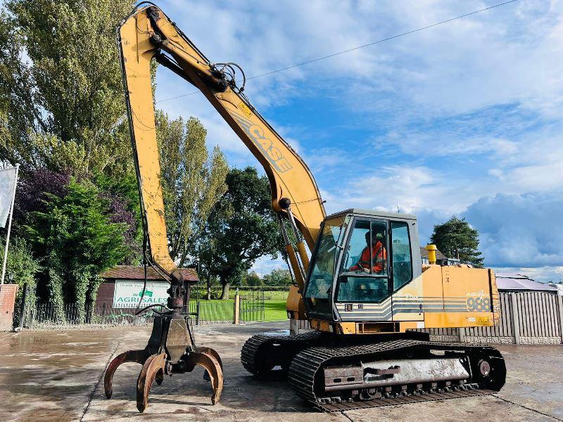 CASE 988-CK TRACKED EXCAVATOR C/W MAGNET GEAR & SCRAP GRAB *VIDEO*